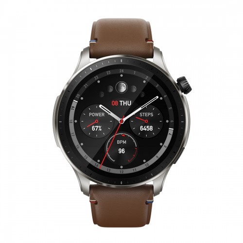 Смарт часы Amazfit GTR 4 A2166 Vintage Brown Leather