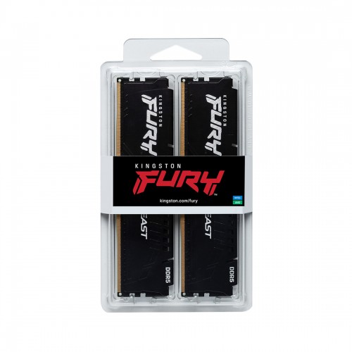 Комплект модулей памяти Kingston FURY Beast KF548C38BBK2-32 DDR5 32GB (Kit 2x16GB) 4800MHz