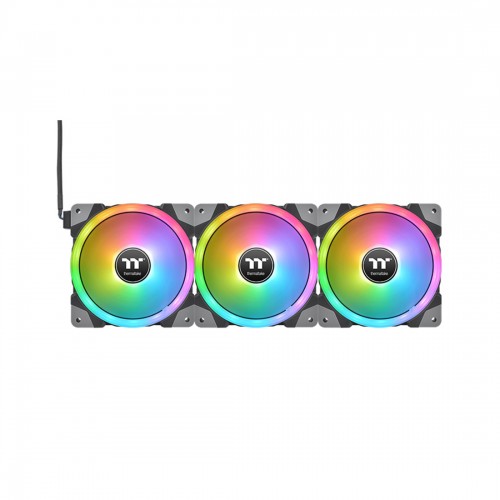Кулер для компьютерного корпуса Thermaltake SWAFAN EX12 RGB PC Cooling Fan (3-Fan Pack)