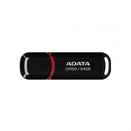 USB-накопитель ADATA AUV150-64G-RBK 64GB Черный