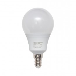 Эл. лампа светодиодная SVC LED G45-9W-E14-4500К, Нейтральный