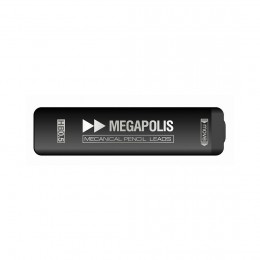 Футляр грифелей ErichKrause® MEGAPOLIS® Concept для механических карандашей 0.5 мм. (20 грифелей)