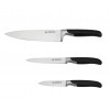 Набор ножей с ножеточкой Polaris Graphit-4SS черный