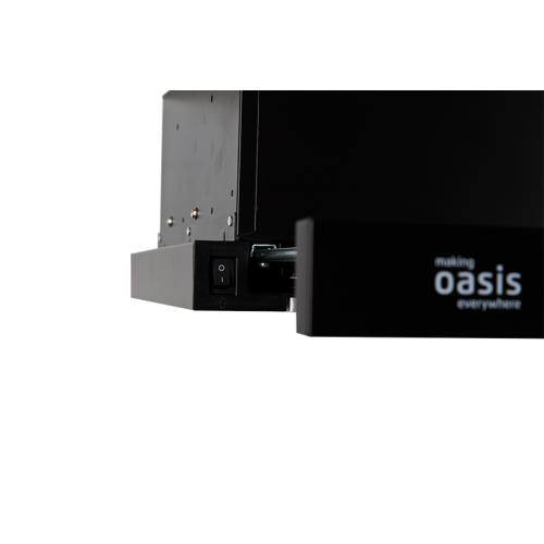 Встраиваемая вытяжка Oasis UV-50B(F) черная